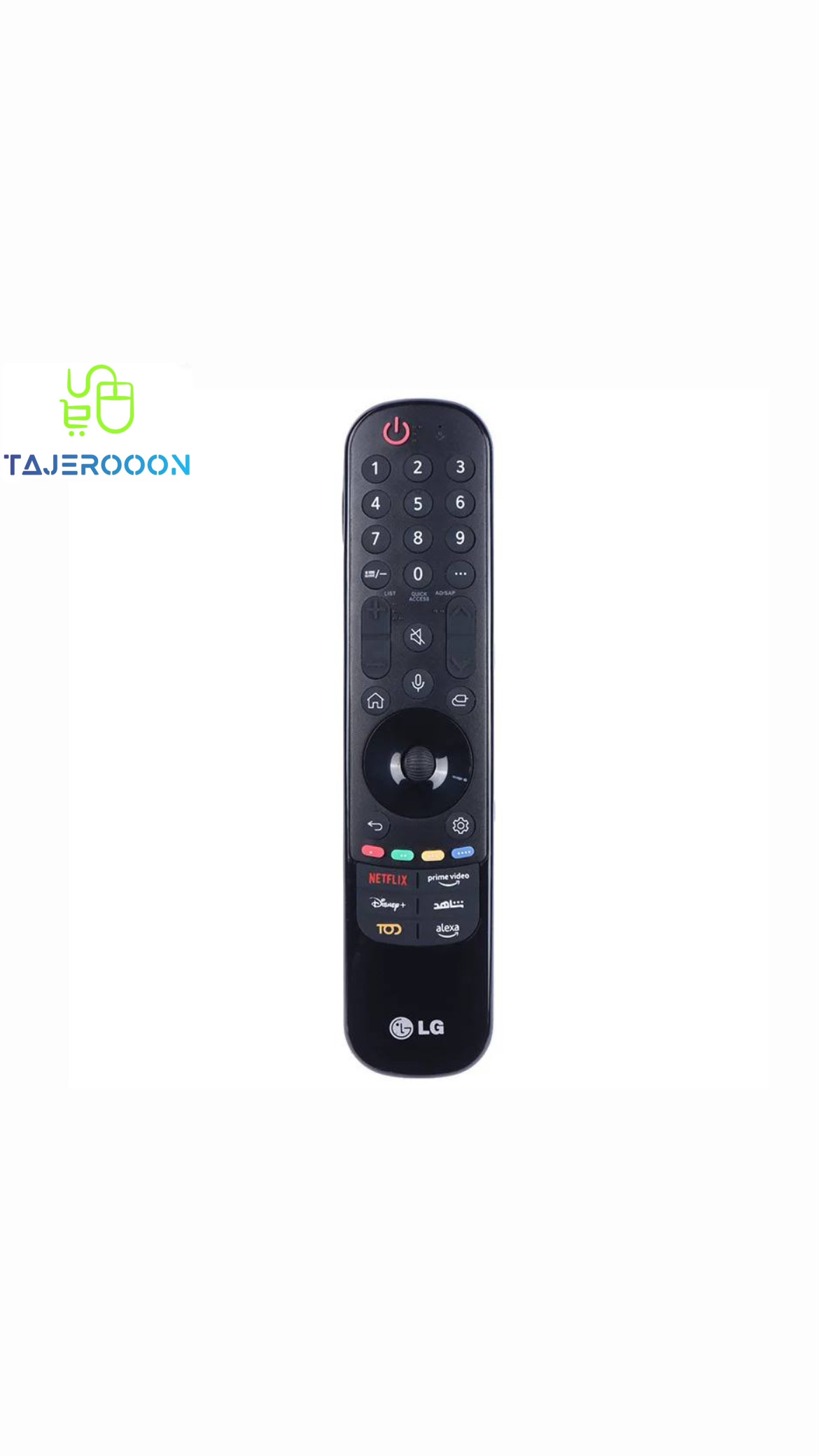 ریموت کنترل هوشمند تلویزیون الجی موسی HIGH COPY MR22
