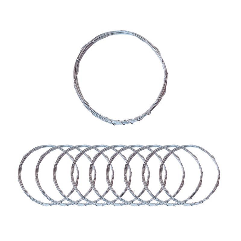 سیم گلسازی نقره ای (بسته 20 عددی)(سیم مفتول)