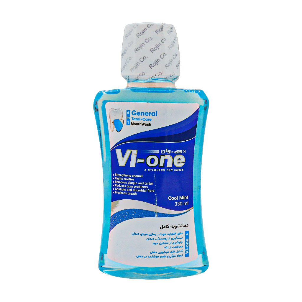 دهانشویه کامل آبی وی وان