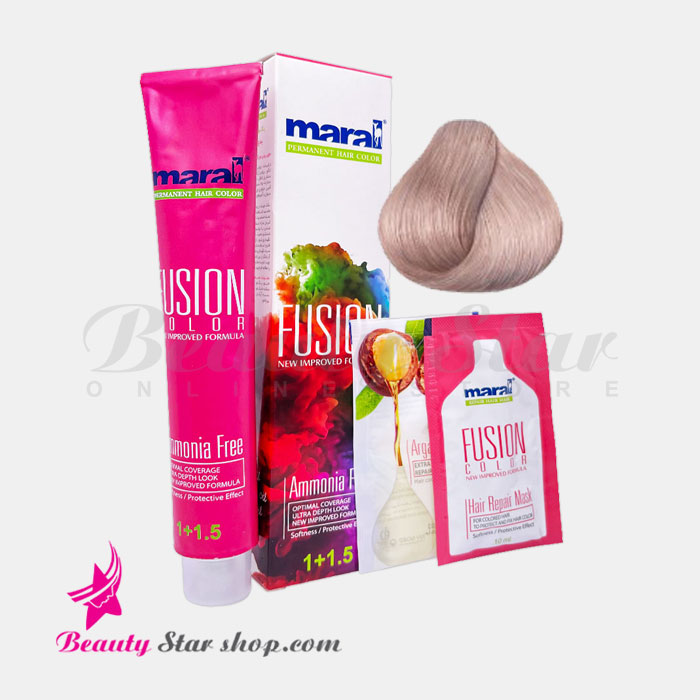 رنگ مو مینیاتوری بدون آمونیاک مارال فیوژن شماره 9.902 حجم 100 میلی لیتر