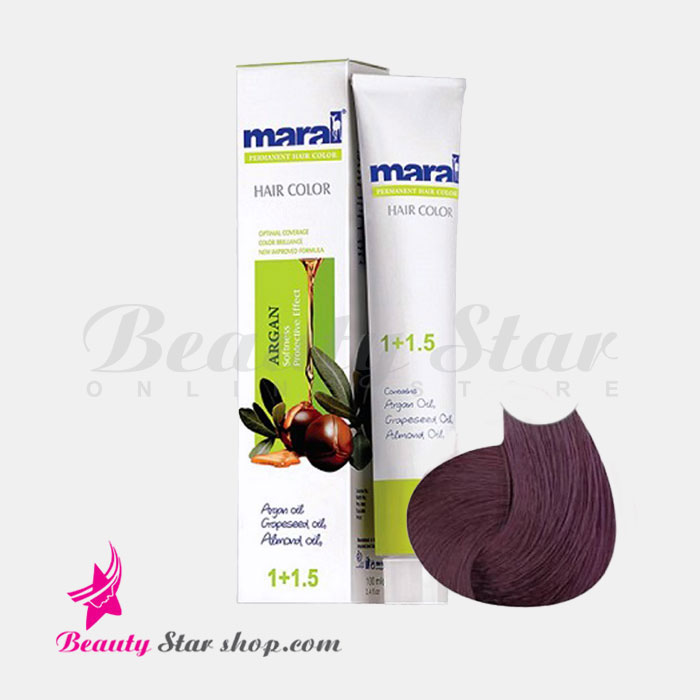 رنگ مو واریاسیون بنفش مارال شماره 0.99 حجم 15 میلی لیتر