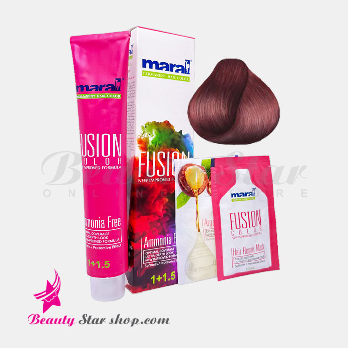 رنگ مو کورال بدون آمونیاک مارال فیوژن شماره 7.891 حجم 100 میلی لیتر