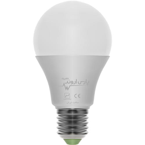 لامپ ال ای دی کم مصرف حبابی 15 وات پارس اروند با 12 ماه ضمانت (پس کرایه)