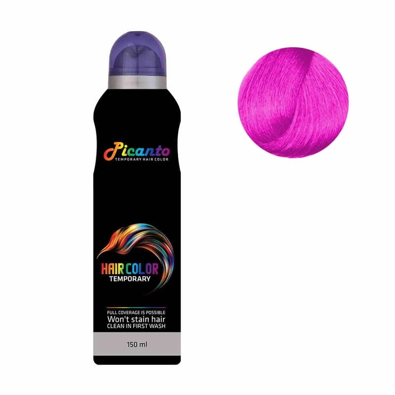 اسپری رنگ مو پیکانتو مدل 01 حجم 150 میلی لیتر رنگ صورتی04