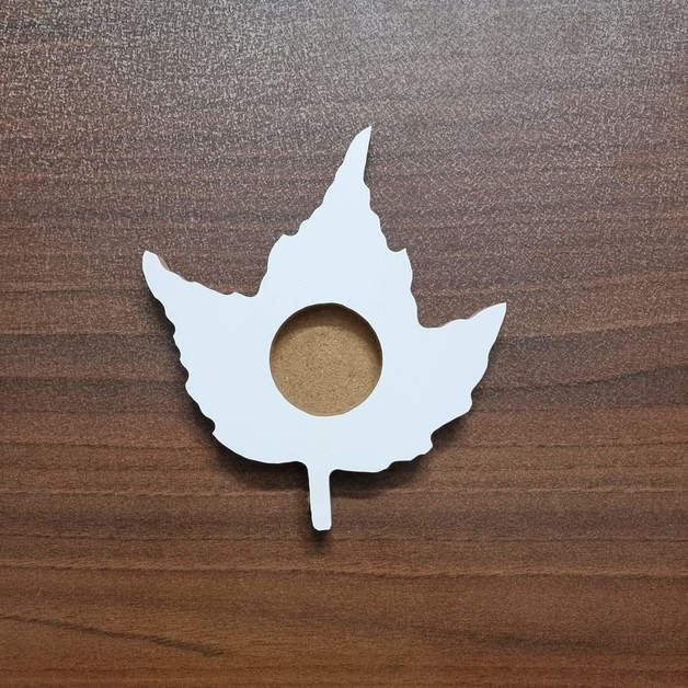 جا وارمری چوبی طرح برگ پاییزی مبلمونسرا مدل 283210