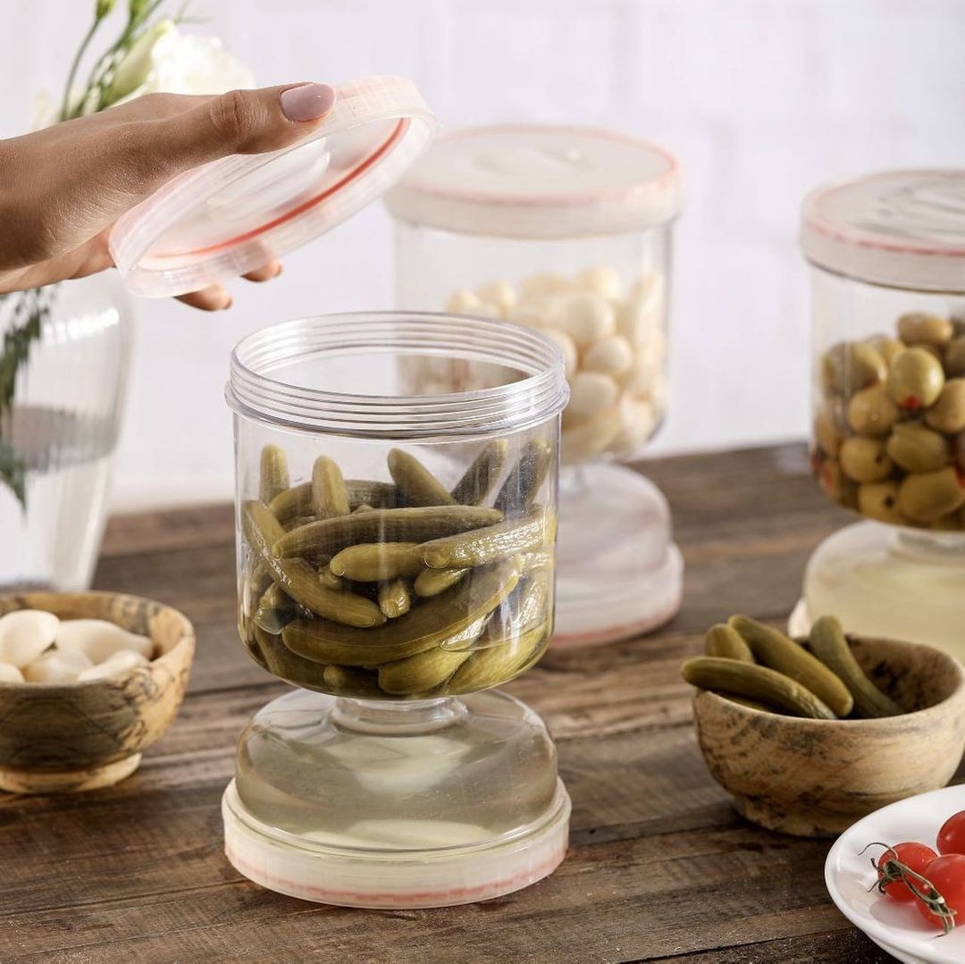 ظرف نگهداری خیارشور و ترشیجات