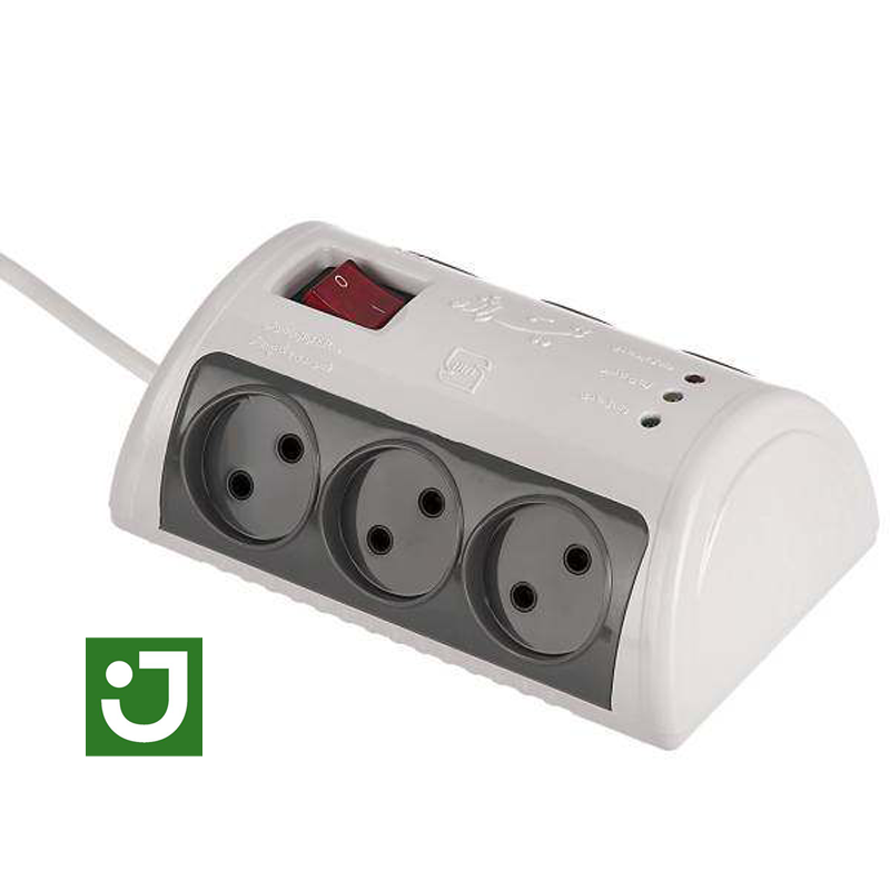 محافظ برق تیراژه کامپیوتر شش خانه 1.8 متری مدل فانتزی