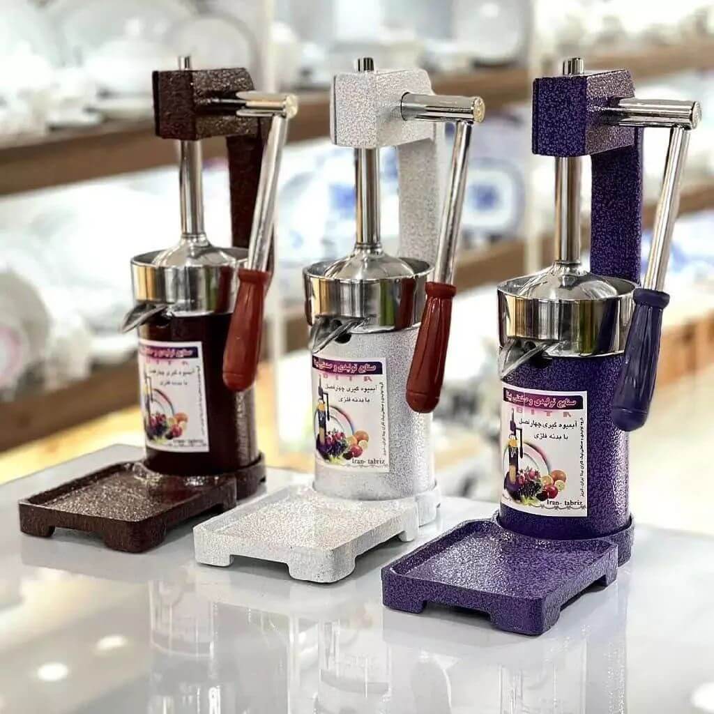 آب انار و مرکبات گیر اهرمی تینا