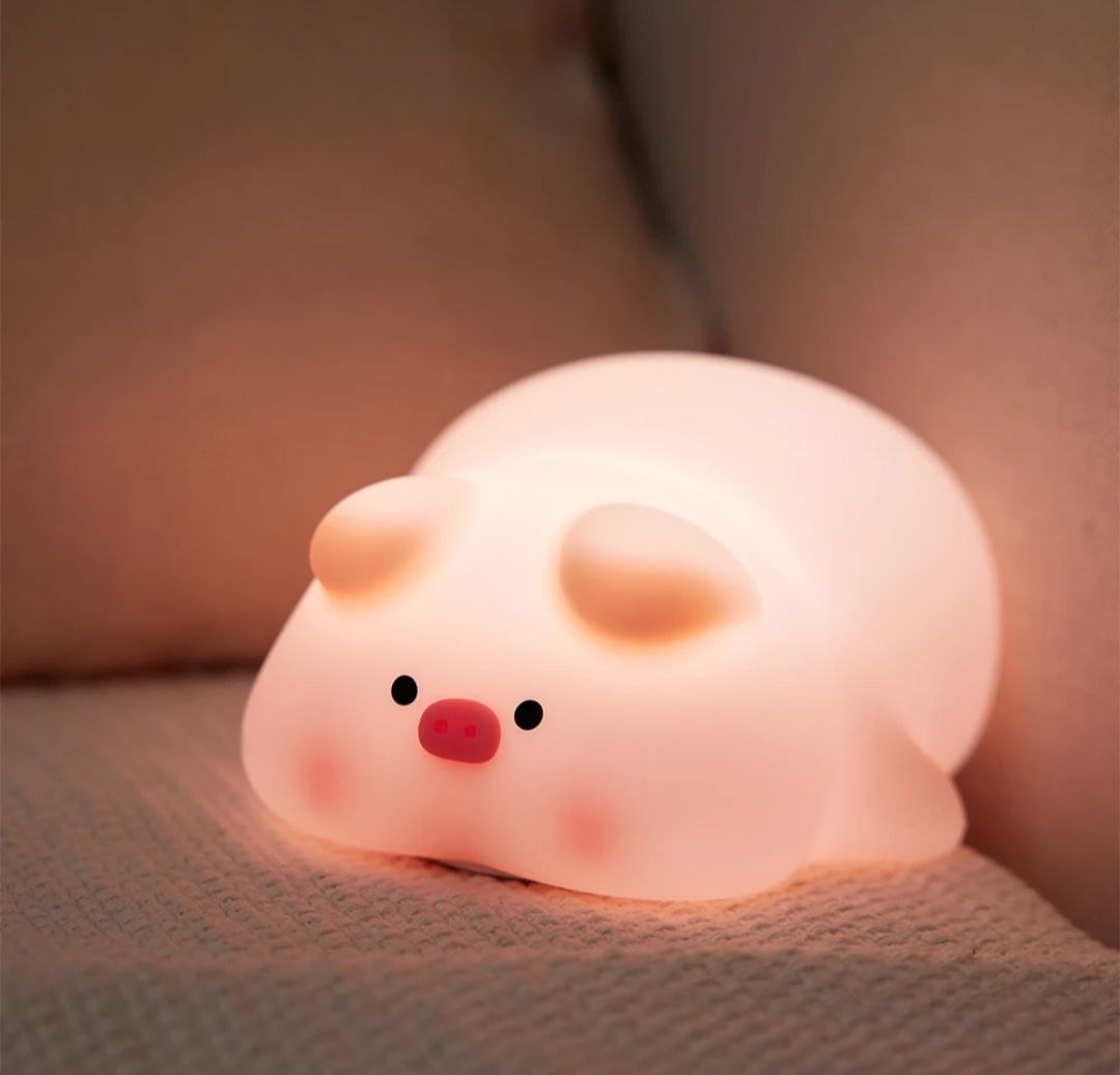 چراغ خواب سیلیکنی _ سیلیکونی مدل خوک کد 150