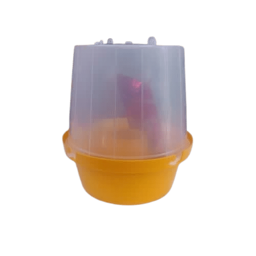 تله مگس فرمونی سطلی دلتراپ همراه با پودر جاذب مگس