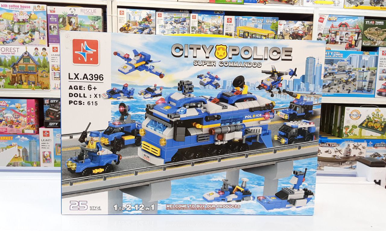 لگو پلیس 615 قطعه 396