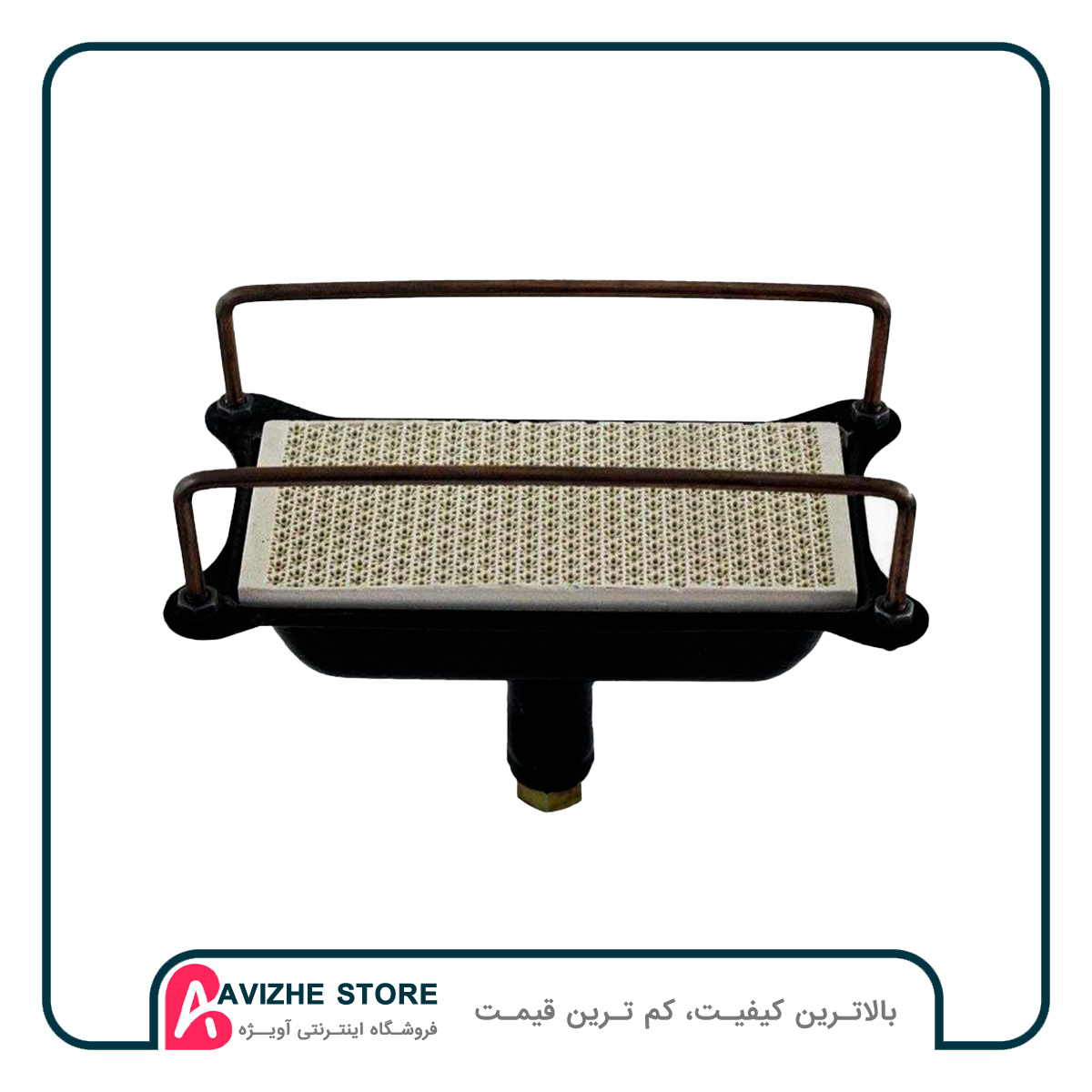 بخاری سفری سفالی مستطیل