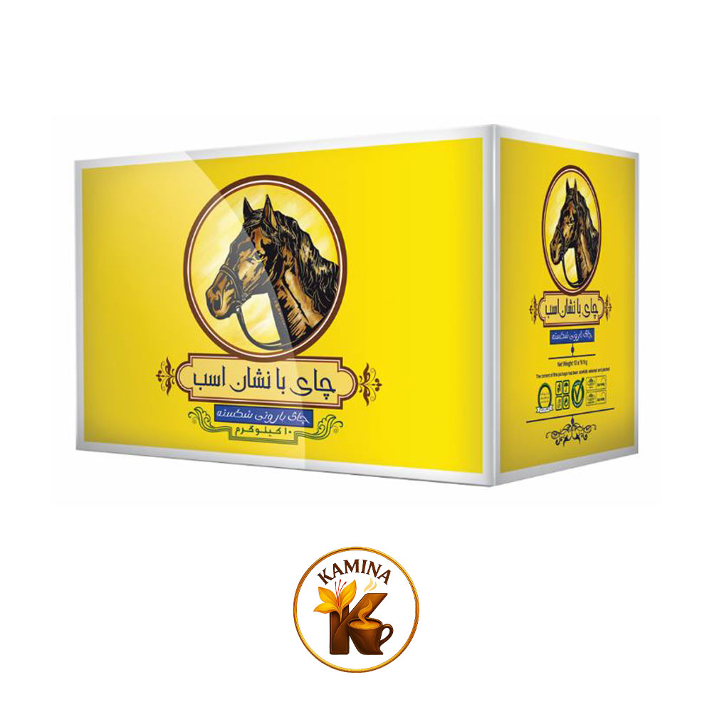 چای فله داخله 5 کیلویی اسب نشان