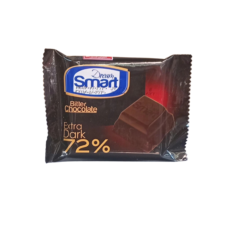شکلات دریم اسمارت تلخ 72% (12 عددی )