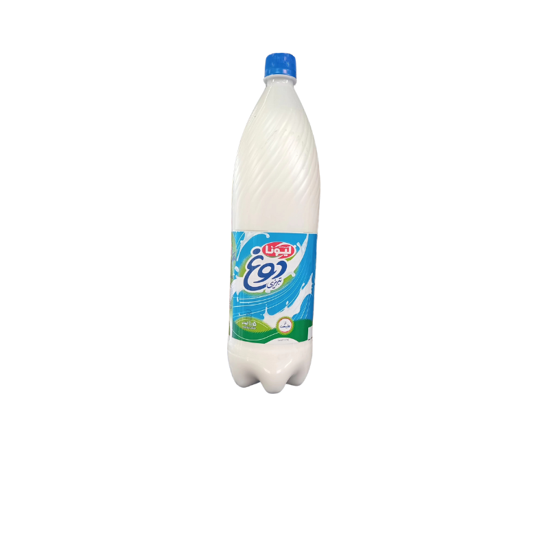 دوغ گاز دار و بدون گاز لیونا 1/5 لیتر (6 عددی )