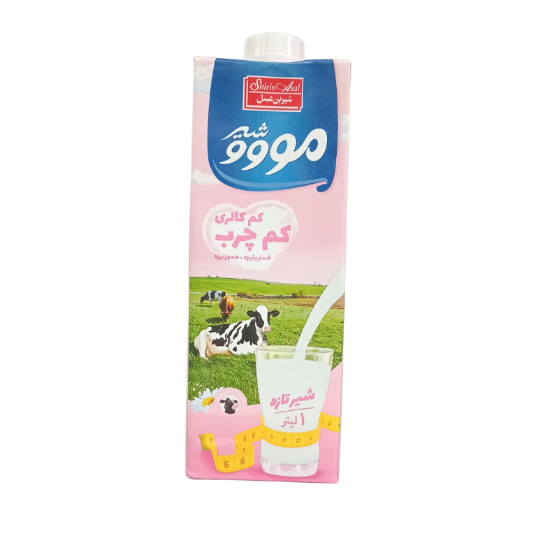 شیر کم چرب مووو 1لیتر (10 عددی )