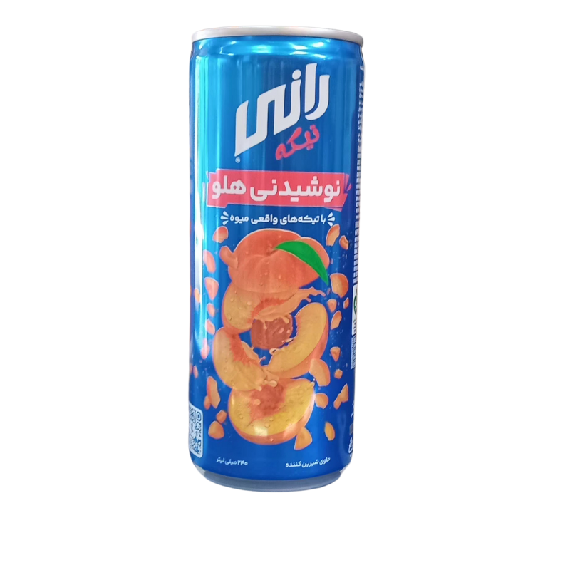 رانی در طعم های هلو و پرتغال 260 گرم و240 میلی لیتر (24 عددی)