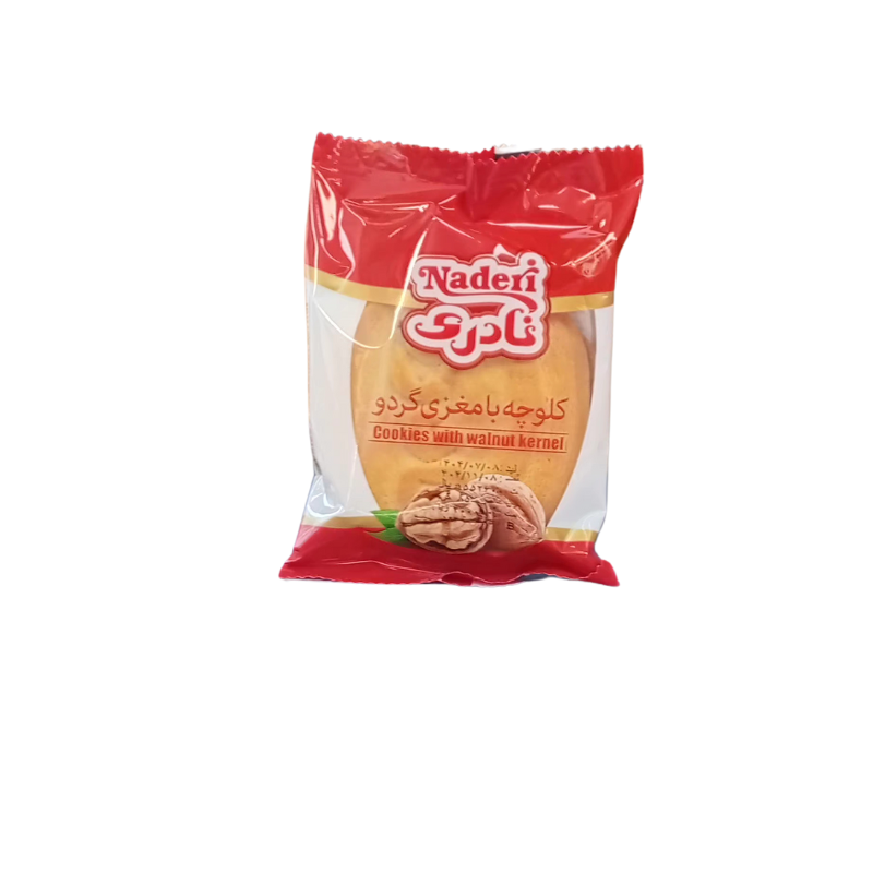 کلوچه نادری با طعم گردو 100 گرمی (40 عدد)