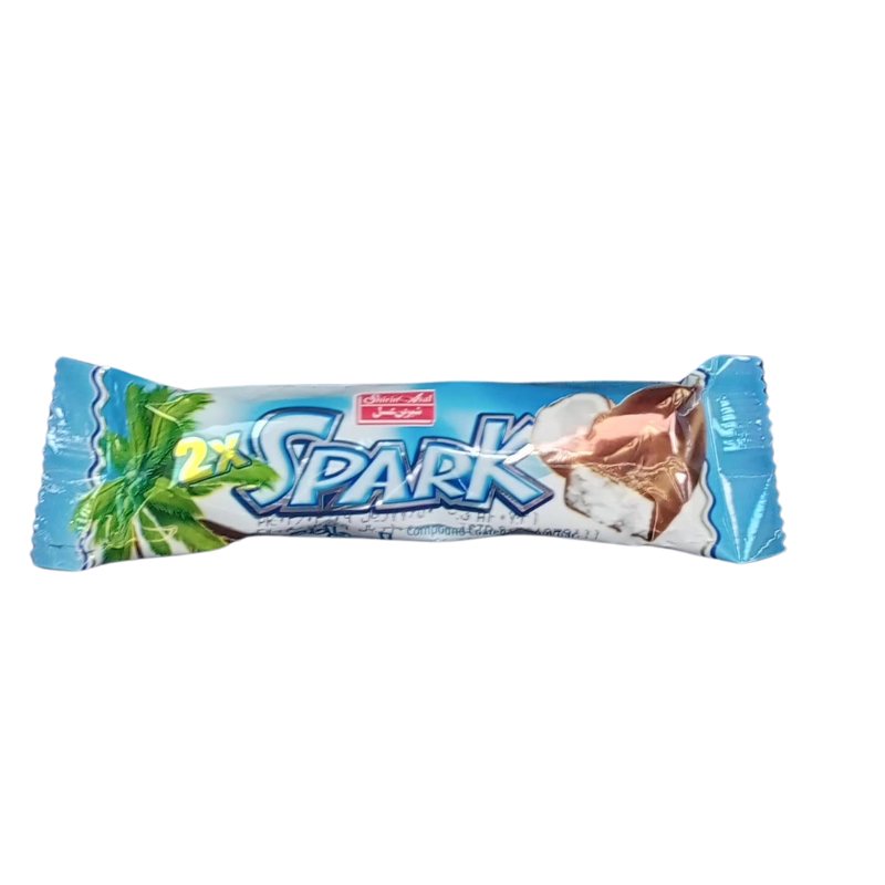 شکلات نارگیلی اسپارک با روکش شکلاتی 35 گرمی (30 عددی )