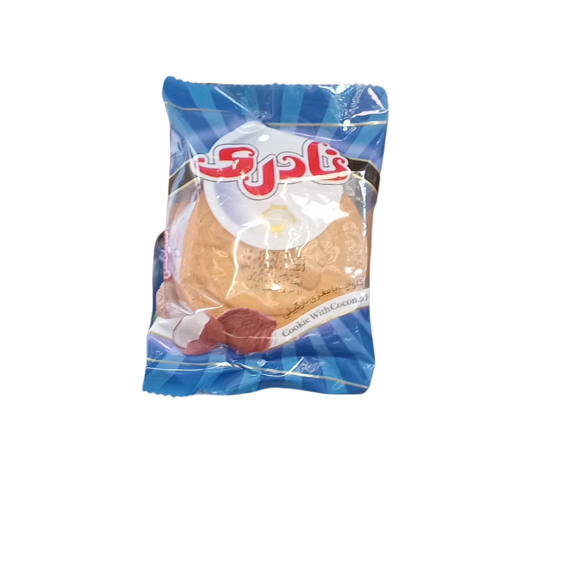 کلوچه نادری  با طعم نارگیل 60 گرمی (40 عددی )