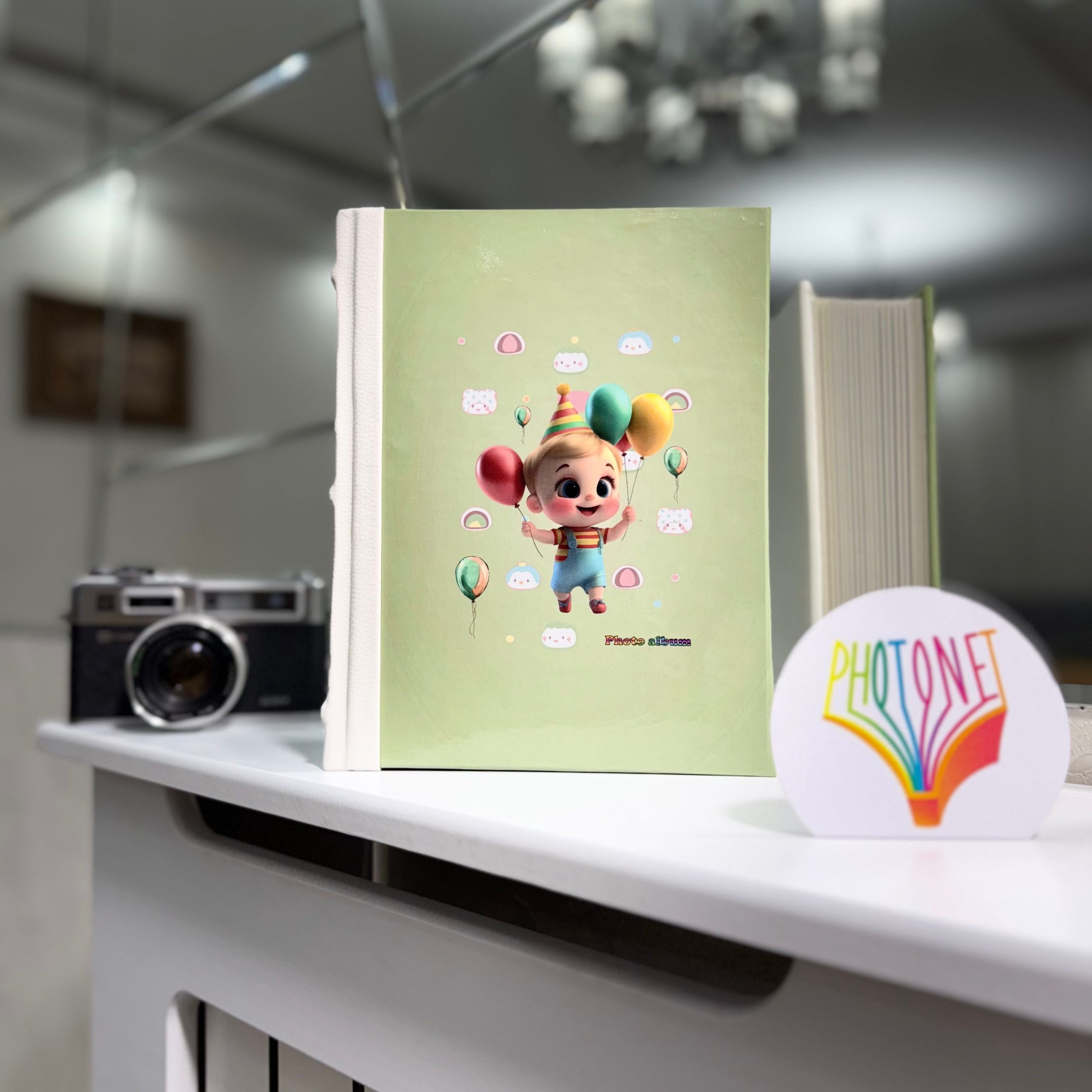 آلبوم فریم دار کودک 18×13 پسر بادکنکی