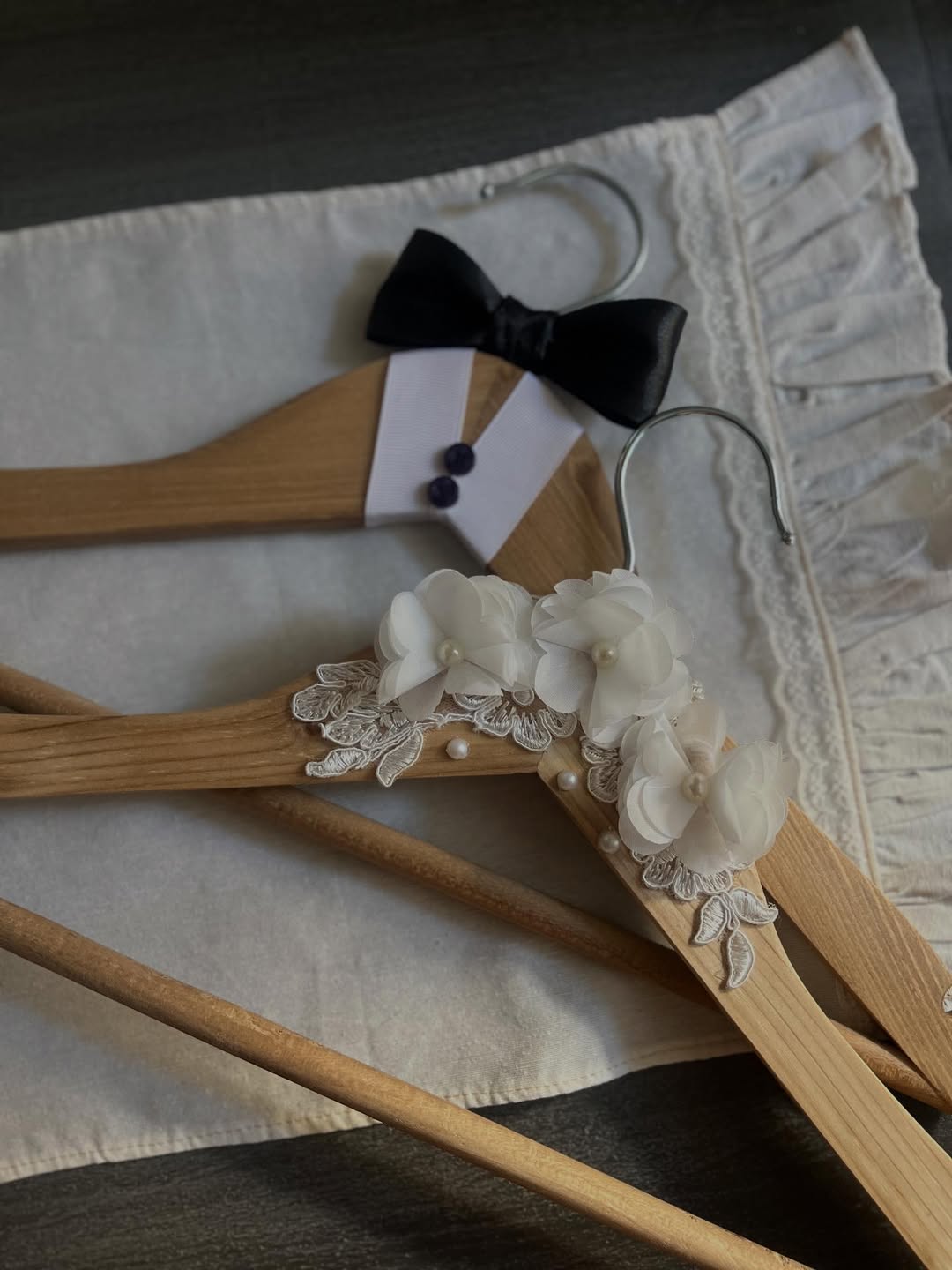 هنگر عروس داماد کد 2