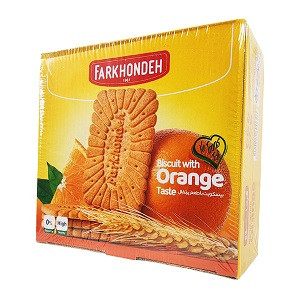 بیسکویت 1700 گرم با طعم پرتقال فرخنده 6260222600615