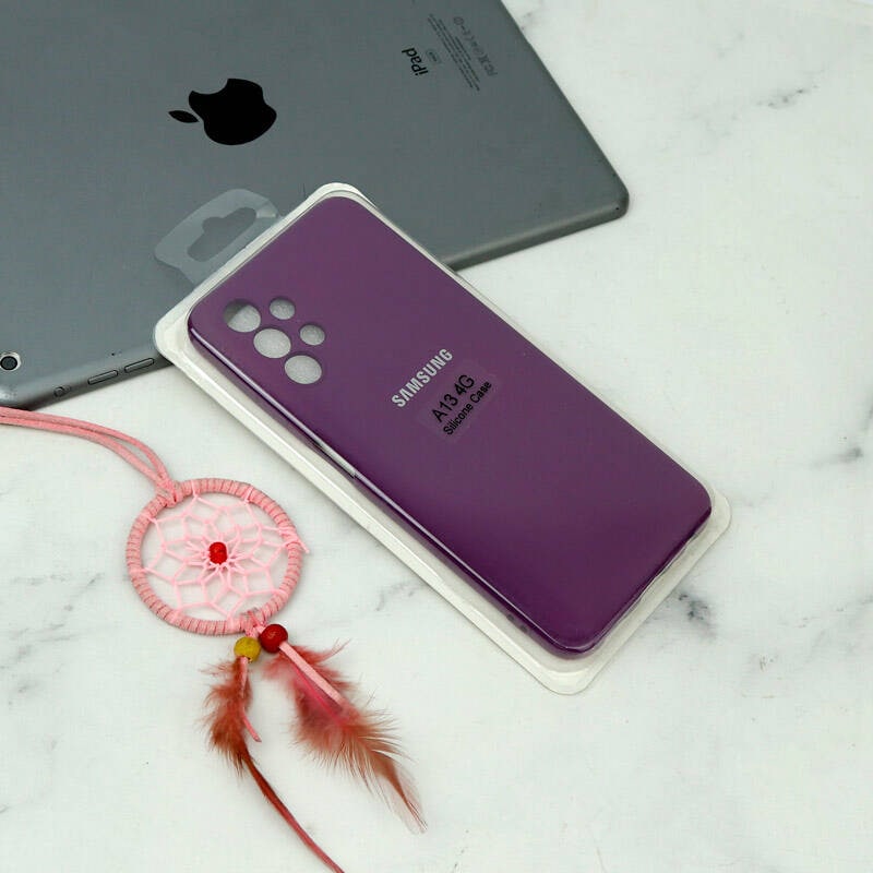 کاور سیلیکونی اورجینال محافظ لنزدار سامسونگ A13 (4G) (پاک کنی)