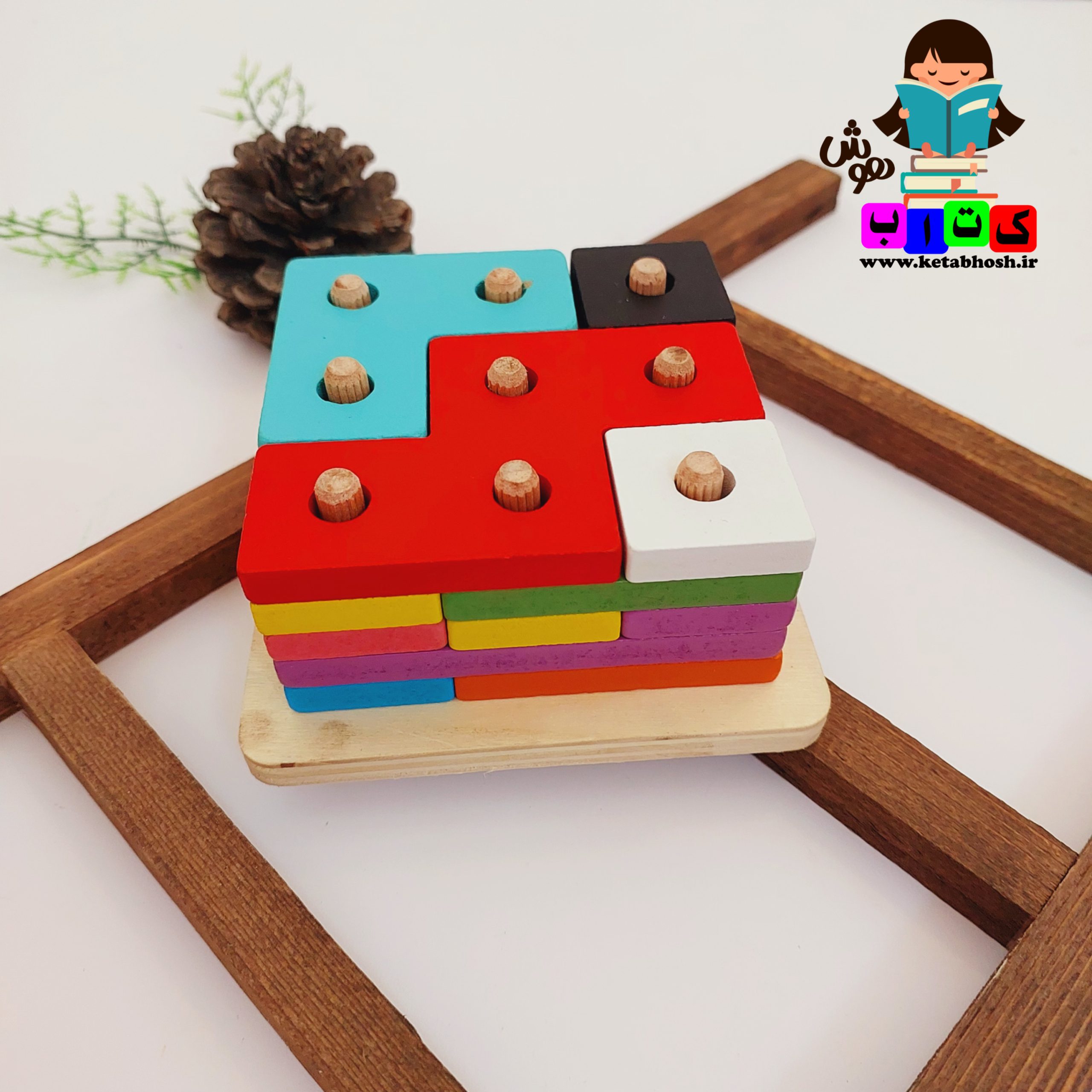 پایه اشکال چوبی چالشی