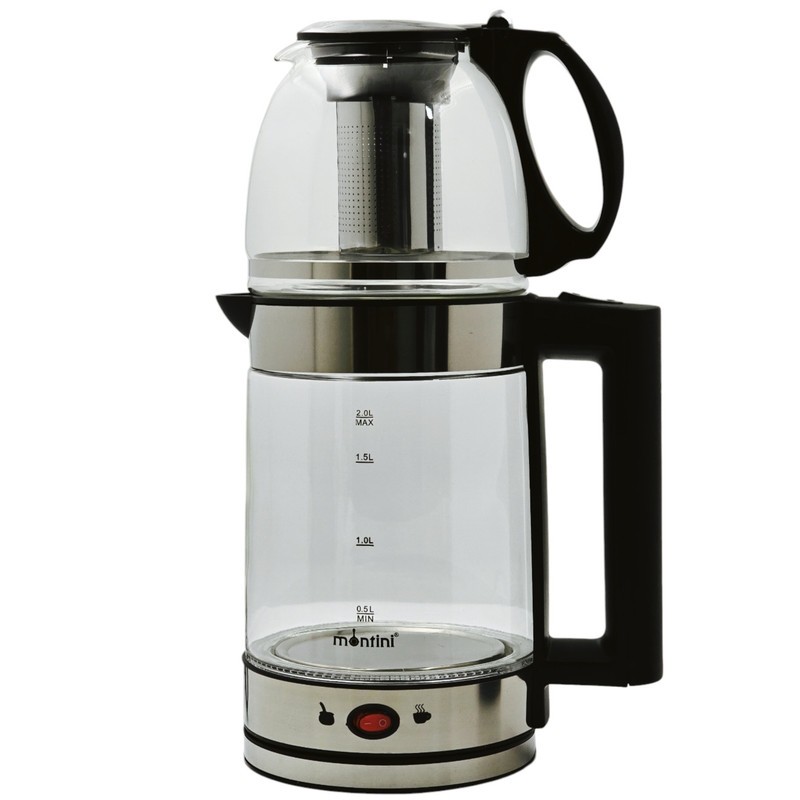 چای ساز روی هم مونتینی مدل EDEN-12