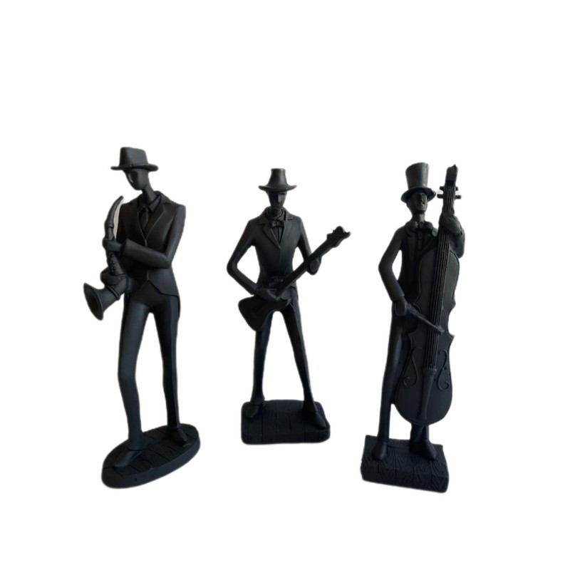 مجسمه مدل نوازنده موسیقی مجموعه 3 عددی