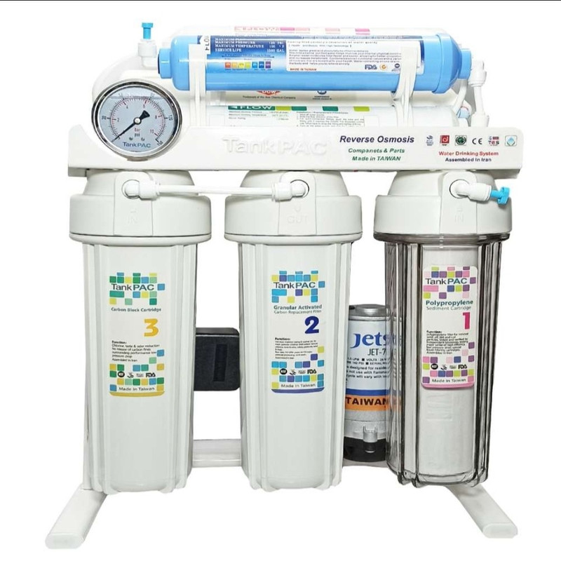 دستگاه تصفیه آب تانک پک مدل Ro-TP8800