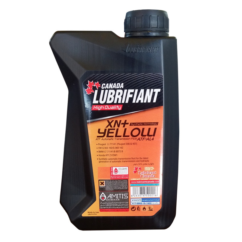 روغن جعبه دنده کانادا لوبریفنت مدل ایکس ان پلاس ATF-AL4 حجم 1لیتر