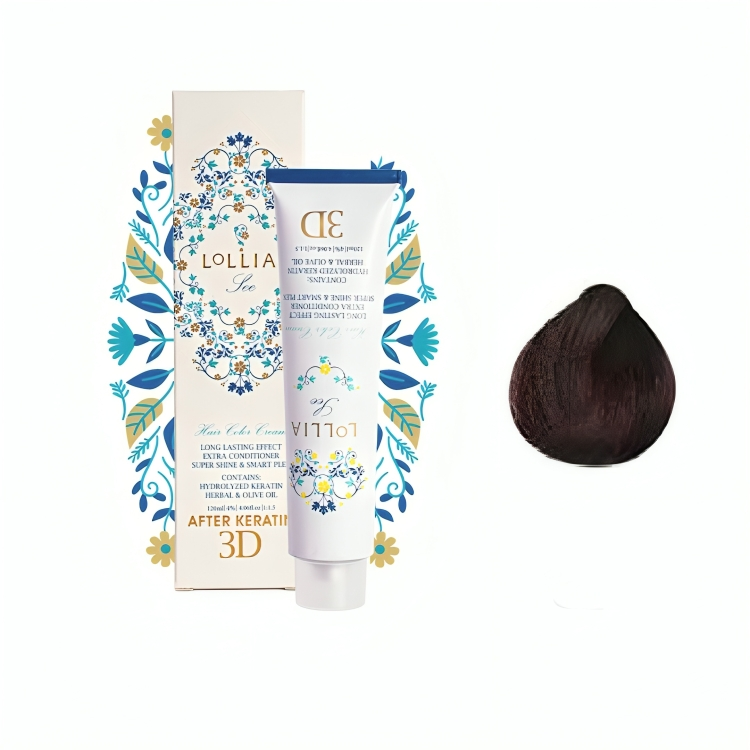 رنگ مو لولیا سری طبیعی قهوه ای تیره 3.0