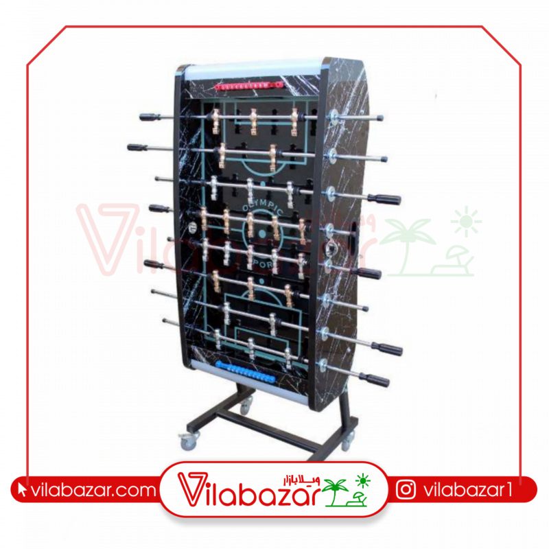 فوتبال دستی تاشو چرخدار S12 (هزینه ارسال با مشتری گرامی به صورت پس کرایه)