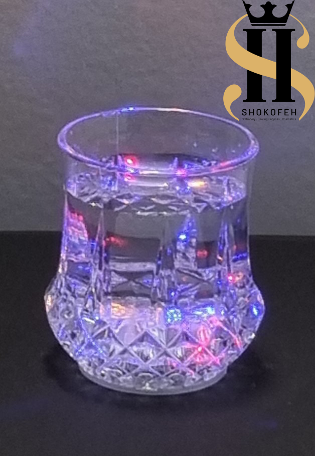 لیوان چراغ‌دار جادویی سنسوردار