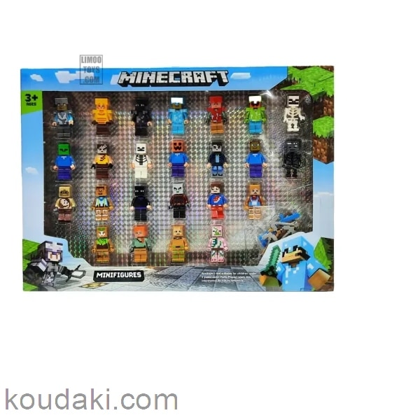 مینی فیگور ماینکرافت 24 عددی