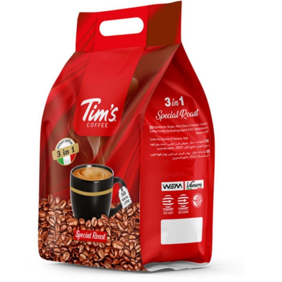 کافی میکس تیمز بسته 48 عددی