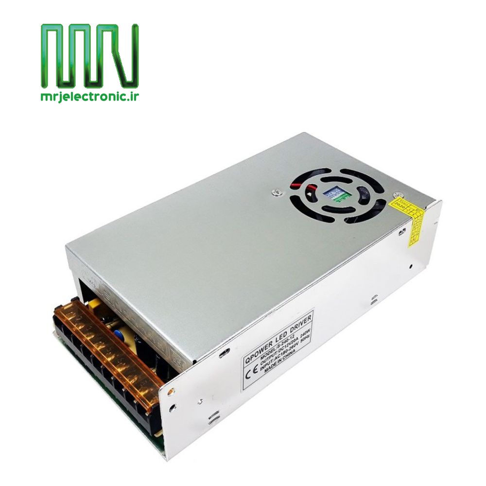 آداپتور سوئیچینگ 12 ولت 20 آمپر