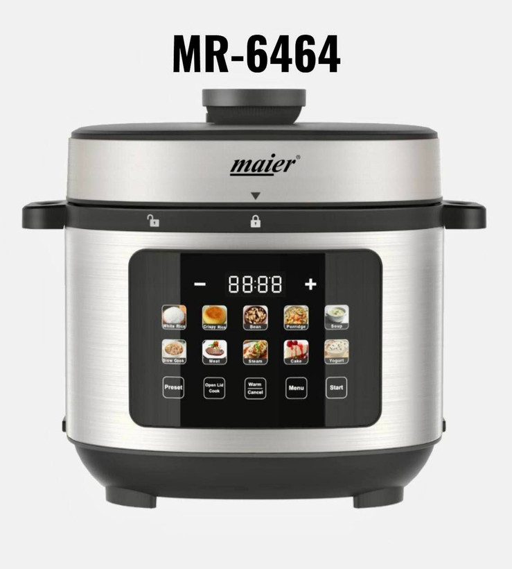 پلوپز مایر MR-6464 | پلوپز 6 لیتری 1000 وات اصل | ریوکالا تضمین اصالت و سلامت