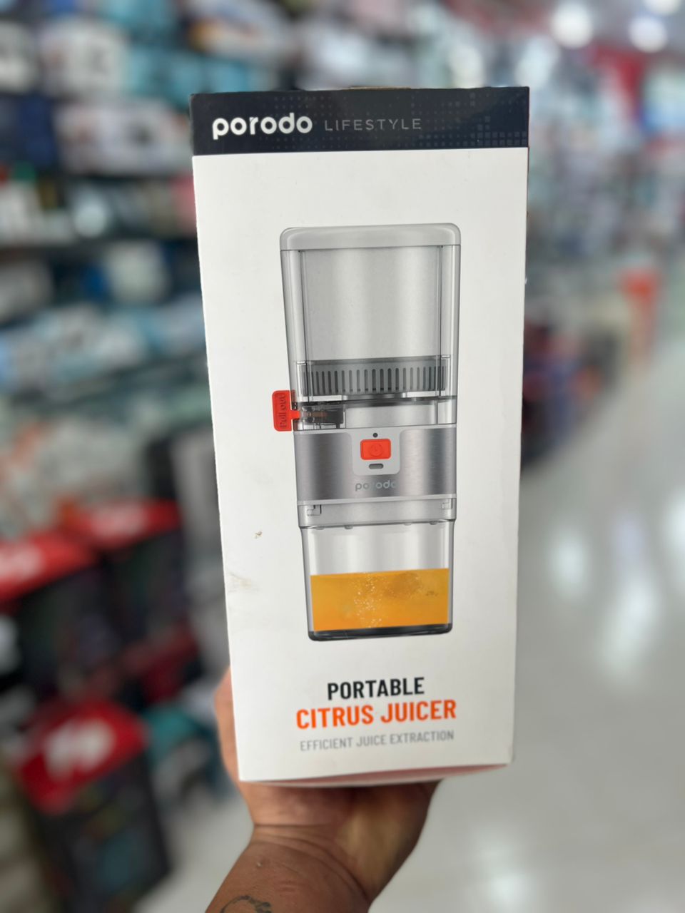 آبمیوه گیری شارژی پرودو مدل PD-LSSJ55 | خرید Porodo Portable Juicer تضمین اصالت و سلامت