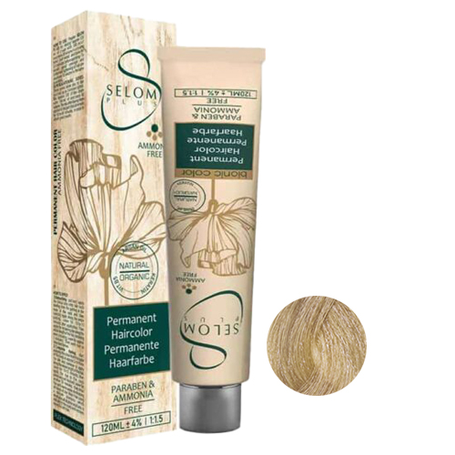 رنگ مو بدون آمونیاک سلوم شماره 3-9 حجم 120 میل رنگ بلوند طلایی خیلی روشن