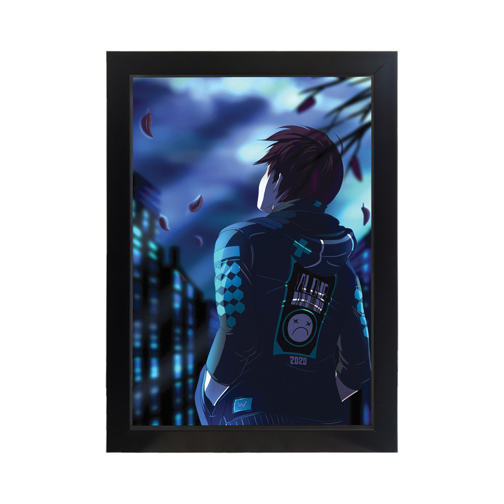 تابلو انیمه ای طرح Anime boy کد PF-11037