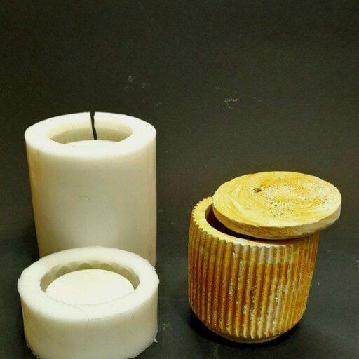 قالب سیلیکونی بانکه سنگ مصنوعی  مخصوص جا ادویه طرح راه راه