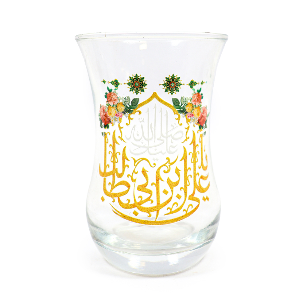 استکان کمر باریک یا علی بن ابیطالب  کد 1241