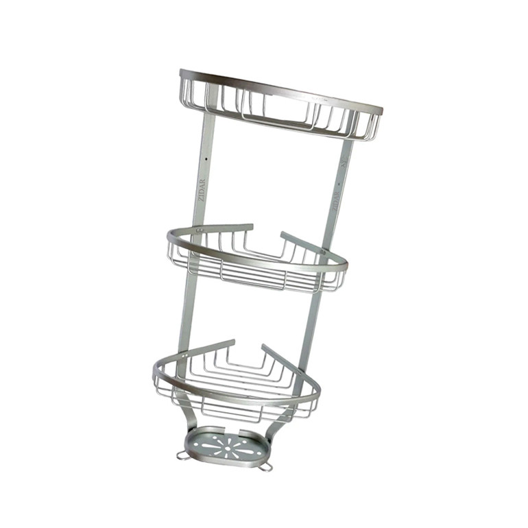 قفسه حمام زیدار مدل MN-22 سه طبقه