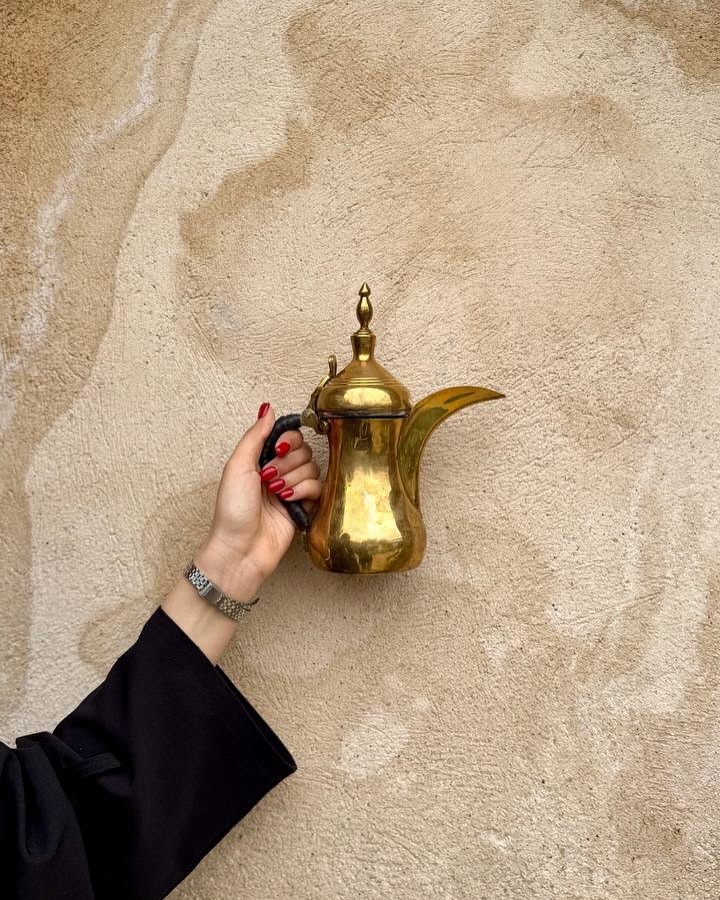 دله قهوه برنجی 22سانت رسلان سوریه