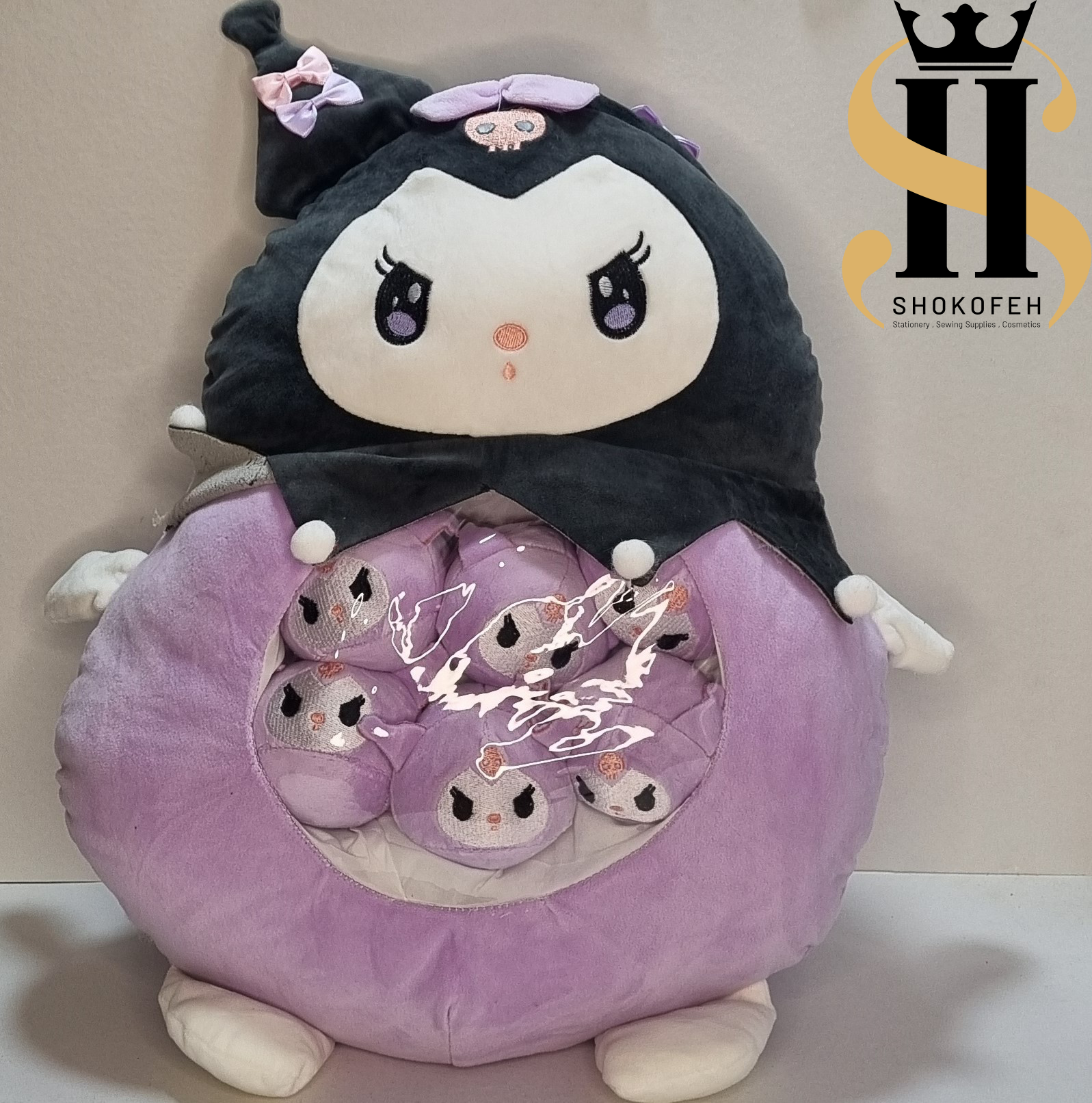 عروسک کرومی با بچه‌هایش