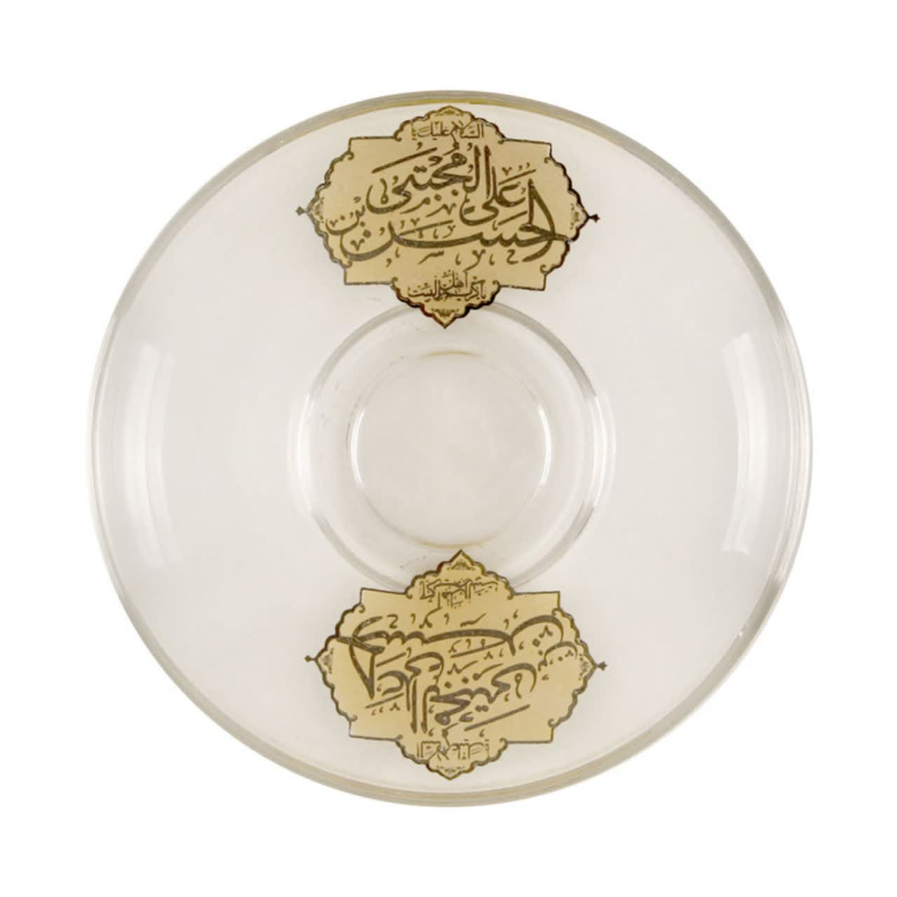 102523-نعلبکی بلوری یا حسن بن علی المجتبی ع-6تایی