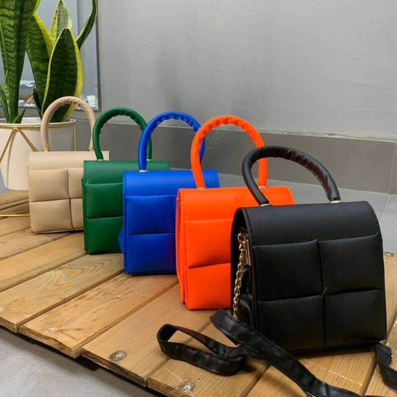 کیف دوشی زنانه  رنگبندی دارد ارسال رایگان